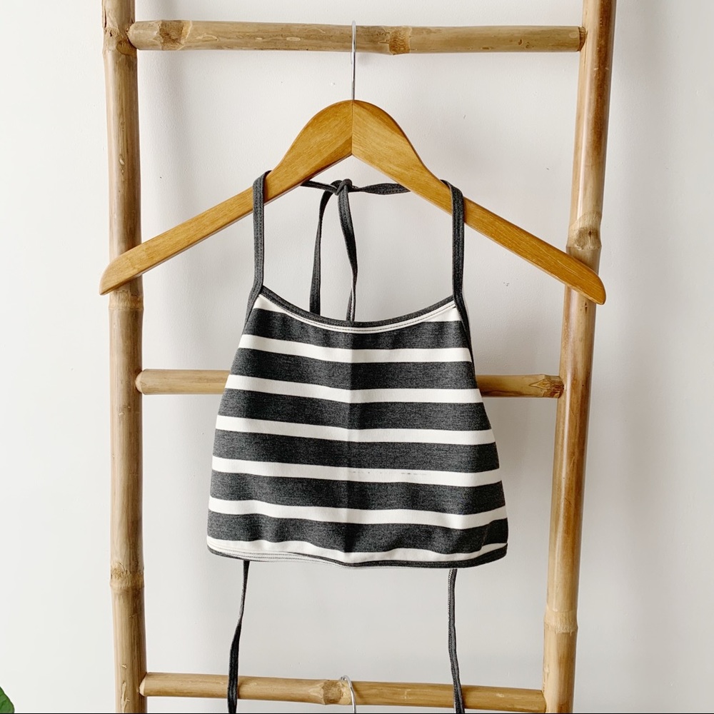 American Apparel Striped Ponte Set - Picture 2 of 6